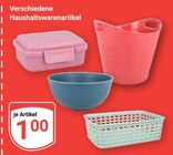 Haushaltswarenartikel Angebote bei GLOBUS Salzgitter für 1,00 €