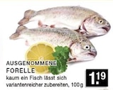 AUSGENOMMENE FORELLE Angebote bei E center Ratingen für 1,19 €