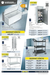 Aktueller Metro Prospekt mit Gefrierschrank, "Gastro Journal", Seite 28