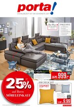 porta Möbel Prospekt "25% auf Ihren Möbeleinkauf", 24 Seiten, für Bernau, 08.01.2020 - 21.01.2020 porta Möbel Prospekt "25% auf Ihren Möbeleinkauf", 24 Seiten, für Bernau, 08.01.2020 - 21.01.2020