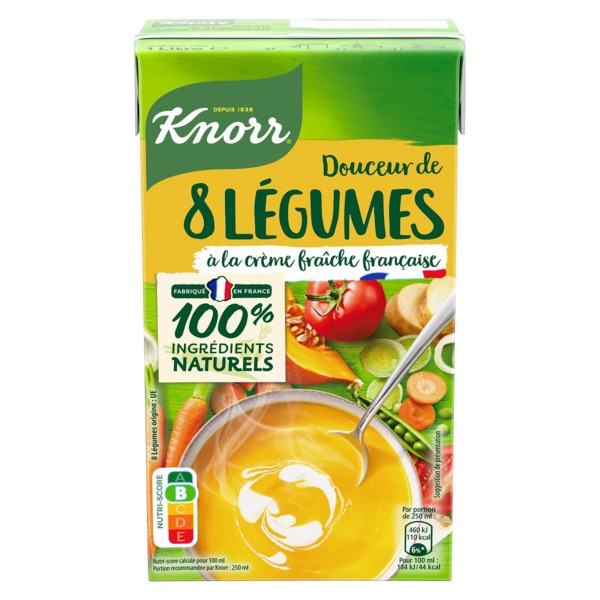 LIEBIG - VELOUTE 5 LEGUMES Bouteille de 75cl - Soupes et Croutons