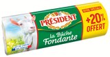 Bûche de Chèvre Fondante - PRÉSIDENT à 2,89 € dans le catalogue Netto