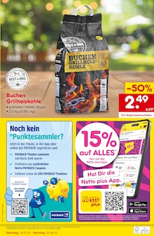 Grillkohle im aktuellen Netto Marken-Discount Prospekt (Duisburg) Grillkohle im Netto Marken-Discount Prospekt "Wiedereröffnung - 10% auf ALLES" mit 6 Seiten (Duisburg)