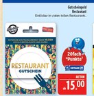 Restaurant Gutschein im Angebot bei Marktkauf in Nürnberg Restaurant Gutschein Angebote von Gutscheingold bei Marktkauf Nürnberg für 15,00 €