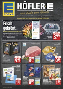 EDEKA Prospekt der Woche "Wir lieben Lebensmittel!" Seite 1, 20.10.2025 bis 25.10.2025 für Pleinfeld Aktueller EDEKA Prospekt "Wir lieben Lebensmittel!" Seite 1 von 28 Seiten für Pleinfeld