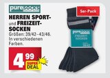Herren Sport- und Freizeitsocken im Angebot bei Marktkauf in Reutlingen Herren Sport- und Freizeitsocken Angebote von puresocks bei Marktkauf Reutlingen für 4,99 €
