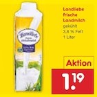 Netto Marken-Discount Schwetzingen - frische Landmilch Angebot im Prospekt frische Landmilch bei Netto Marken-Discount im Schwetzingen Prospekt für 1,19 €