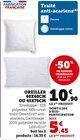 Oreiller 60x60cm ou 45x70cm, en promo chez Hyper U Orléans à 5,45 €