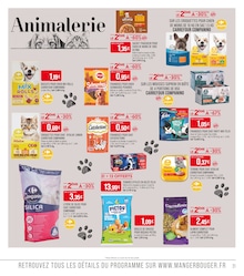 Prix et réduction Alimentation Chat dans le prospectus Supermarchés Match en cours Offre Alimentation Chat dans le catalogue Supermarchés Match du moment à la page 21