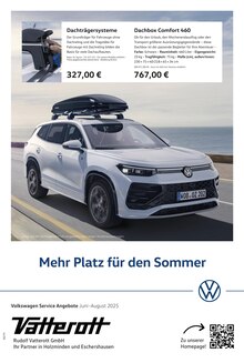 Aktueller Volkswagen Prospekt