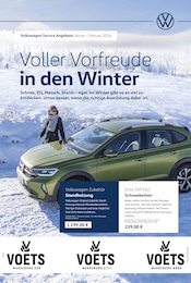 Volkswagen Prospekt für Magdeburg: "Wie gemacht für den Winter", 1 Seite, 01.01.2024 - 29.02.2024
