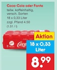 Aktuelles Coca-Cola oder Fanta Angebot bei Netto Marken-Discount in Langenhagen ab 8,99 €