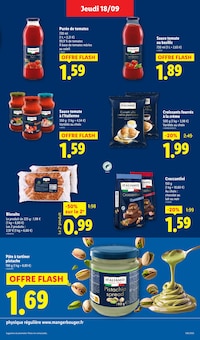 Promotion Riz dans le prospectus Lidl, valable du 18/09/2025 au 24/09/2025 Promo Riz dans le catalogue Lidl du moment à la page 25