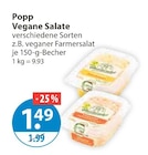 Feinkostsalat im V-Markt Prospekt Vegane Salate von Popp im aktuellen V-Markt Prospekt für 1,49 €