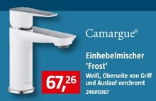 BAUHAUS Zülpich - Einhebelmischer 'Frost' Einhebelmischer 'Frost' Angebot bei BAUHAUS Zülpich im Prospekt "Handzettel KW 32"