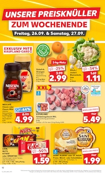Kaffee im Kaufland Prospekt "Hier bin ich richtig" mit 60 Seiten (Aurich)