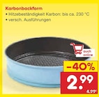 Karbonbackform Angebote bei Netto Marken-Discount Nürnberg für 2,99 €