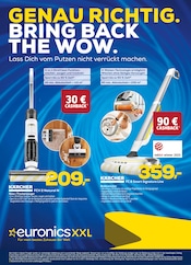EURONICS Elektromärkte Prospekt der aktuellen Woche mit 5 Seiten, gültig von 15.10.2025 bis 26.10.2025, in Biebesheim und Umgebung Aktueller EURONICS Elektromärkte Prospekt in Biebesheim und Umgebung, "GENAU RICHTIG. BRING BACK THE WOW." mit 5 Seiten, 15.10.2025 - 26.10.2025