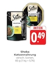 Katzennahrung im Angebot bei Hieber in Lörrach Katzennahrung Angebote von Sheba bei Hieber Lörrach für 0,49 €