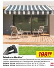 Gelenkarm-Markise im Angebot bei toom Baumarkt in Braunschweig Gelenkarm-Markise Angebote bei toom Baumarkt Braunschweig für 199,99 €