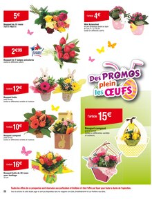 Promo Tulipes dans le catalogue Cora du moment à la page 26