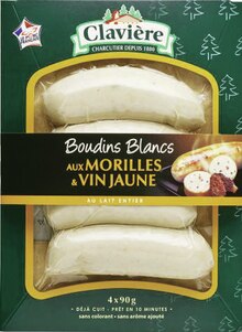 Géant Casino Gometz-le-Châtel - Boudins Blancs aux Morilles & Vin Jaune Promo Boudins Blancs aux Morilles & Vin Jaune dans le catalogue Géant Casino "Maxi Pâques" à Gometz-le-Châtel