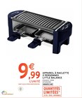 Appareil à raclette 2 personnes - Little Balance en promo chez Intermarché Saumur à 9,99 €