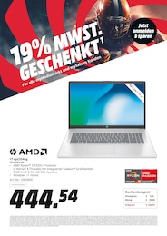 Laptop Angebot im aktuellen MediaMarkt Saturn Prospekt auf Seite 18