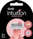 Haarentfernung im Rossmann Prospekt Intuition Complete Rasierklingen von Wilkinson im aktuellen Rossmann Prospekt für 10,99 €