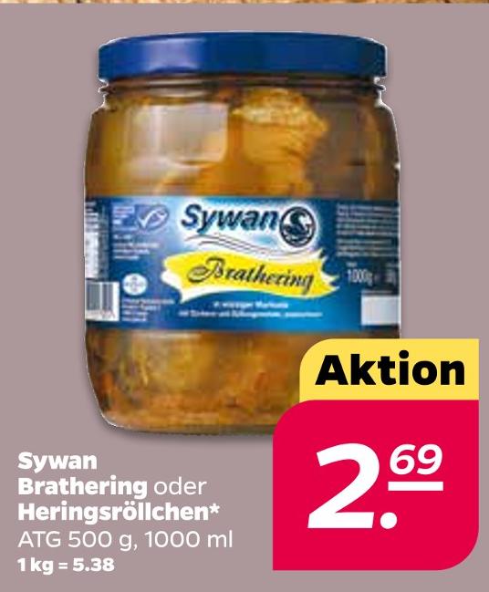 NETTO mit dem Scottie Stößen - Brathering oder Heringsröllchen Brathering oder Heringsröllchen Angebot bei NETTO mit dem Scottie Stößen im Prospekt Günstig. Besser. Für Dich.