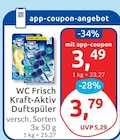 Kraft-Aktiv Duftspüler von WC Frisch für 3,49 € bei budni im Angebot Kraft-Aktiv Duftspüler von WC Frisch im aktuellen budni Prospekt