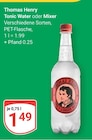 Tonic Water im Angebot bei GLOBUS in Braunschweig Tonic Water Angebote von Thomas Henry bei GLOBUS Braunschweig für 1,49 €