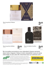 Prix et réduction Parfumerie dans le prospectus Zeeman en cours Offre Parfumerie dans le catalogue Zeeman du moment à la page 36