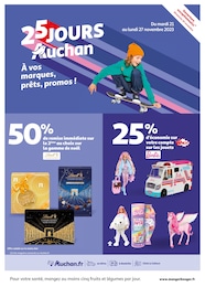 Prospectus Auchan Hypermarché "25 JOURS Auchan", 56 pages, 21/11/2023 - 27/11/2023