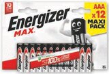 Lot de 12 piles alcalines max - Energizer - U Express à Saint-Étienne Lot de 12 piles alcalines max - Energizer en promo chez U Express Saint-Étienne à 5,93 €