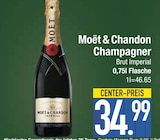 Champagner Angebote von Moët & Chandon bei E center Regensburg für 34,99 €