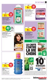 Prix et réduction L'Oréal dans le prospectus Intermarché Super en cours Offre L'Oréal dans le catalogue Intermarché Super du moment à la page 35