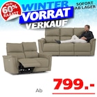 Aktuelles Antonio 3-Sitzer oder 2-Sitzer Sofa Angebot bei Seats and Sofas in Mönchengladbach ab 799,00 €