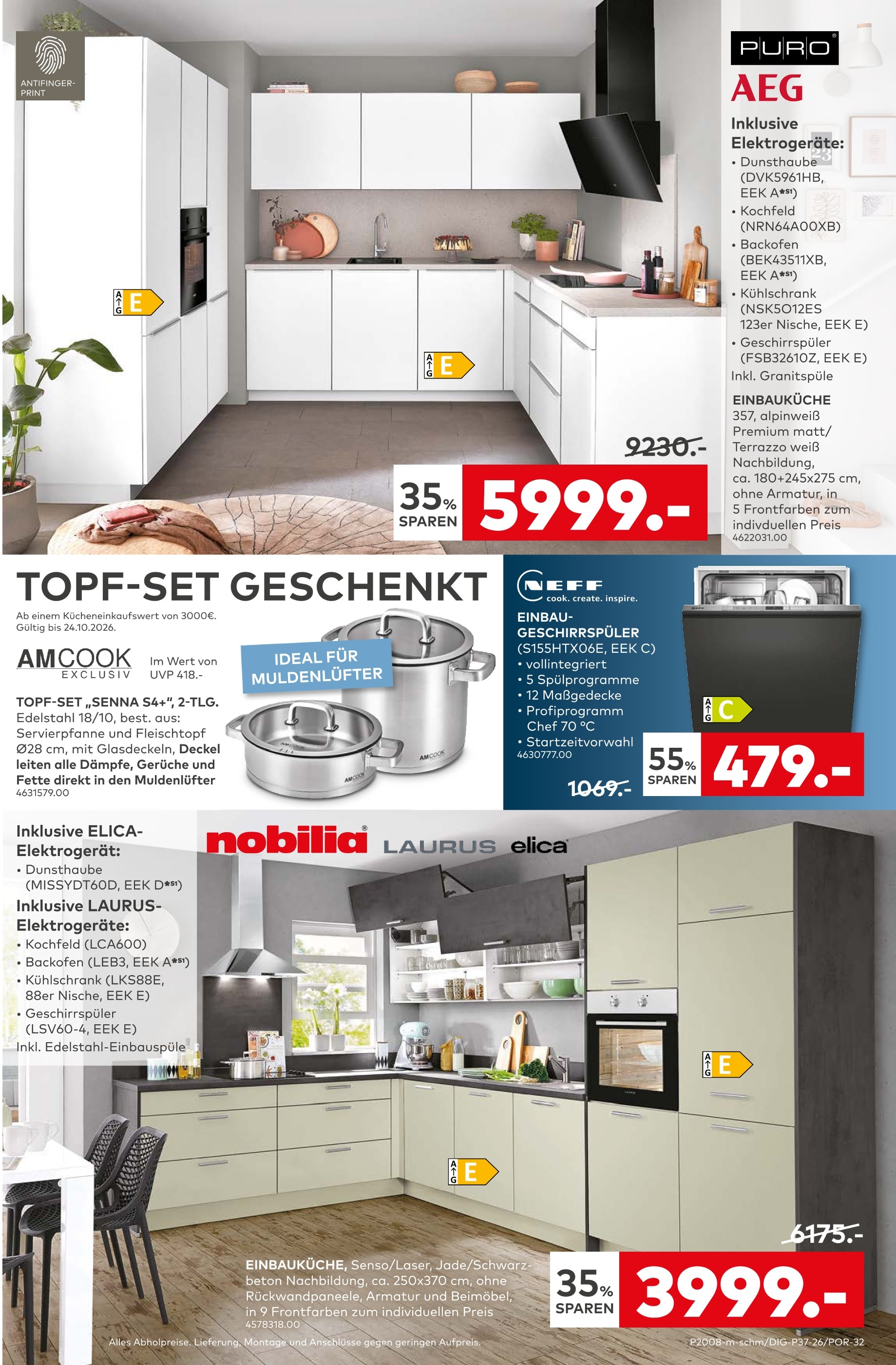 POCO Nobilia küche Angebot ᐅ Finde den Preis im aktuellen Prospekt
