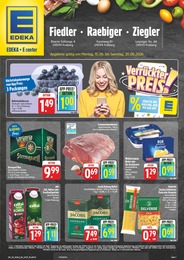 EDEKA Prospekt für Freiberg mit 28 Seiten Der aktuelle EDEKA Prospekt "Wir lieben Lebensmittel!" mit Seiten (Freiberg)