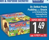 Paula Pudding von Dr. Oetker im aktuellen EDEKA Prospekt für 1,49 €