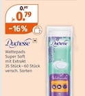 Wattepads im Müller Prospekt Wattepads von Duchesse im aktuellen Müller Prospekt für 0,79 €