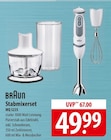 Braun Stabmixerset MQ 5235 im Angebot bei famila Nordost in Gifhorn Braun Stabmixerset MQ 5235 Angebote bei famila Nordost Gifhorn für 49,99 €