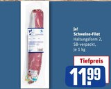 Schweine-Filet im Angebot bei REWE in Fürth Schweine-Filet Angebote von ja! bei REWE Fürth für 11,99 €