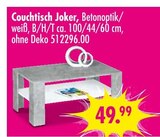 Couchtisch Joker im aktuellen SB Möbel Boss Prospekt