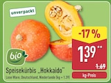 ALDI Nord Havelberg - Speisekürbis „Hokkaido“ Angebot im Prospekt Speisekürbis „Hokkaido“ bei ALDI Nord im Havelberg Prospekt für 1,39 €