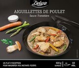Aiguillettes de poulet sauce forestière - DELUXE en promo chez Lidl Villeneuve-d'Ascq à 7,69 €