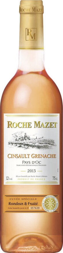 Géant Casino Mouxy - IGP D’Oc Cinsault Grenache rosé Promo IGP D’Oc Cinsault Grenache rosé dans le catalogue Géant Casino "Les 366 jours les + promo de France" à Mouxy