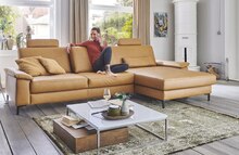 XXXLutz Möbelhäuser Helmstedt - Leder-Wohnlandschaft Leder-Wohnlandschaft Angebot bei XXXLutz Möbelhäuser Helmstedt im Prospekt "Wir sind weiter für Sie da!"