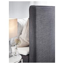 IKEA Peine - IKEA DUNVIK Boxspringbett Hyllestad fest/mittelfest, Tustna dunkelgrau 160x200 cm IKEA DUNVIK Boxspringbett Hyllestad fest/mittelfest, Tustna dunkelgrau 160x200 cm Angebot bei IKEA Peine im Prospekt "Click & Collect: Jetzt bestellen und abholen!"